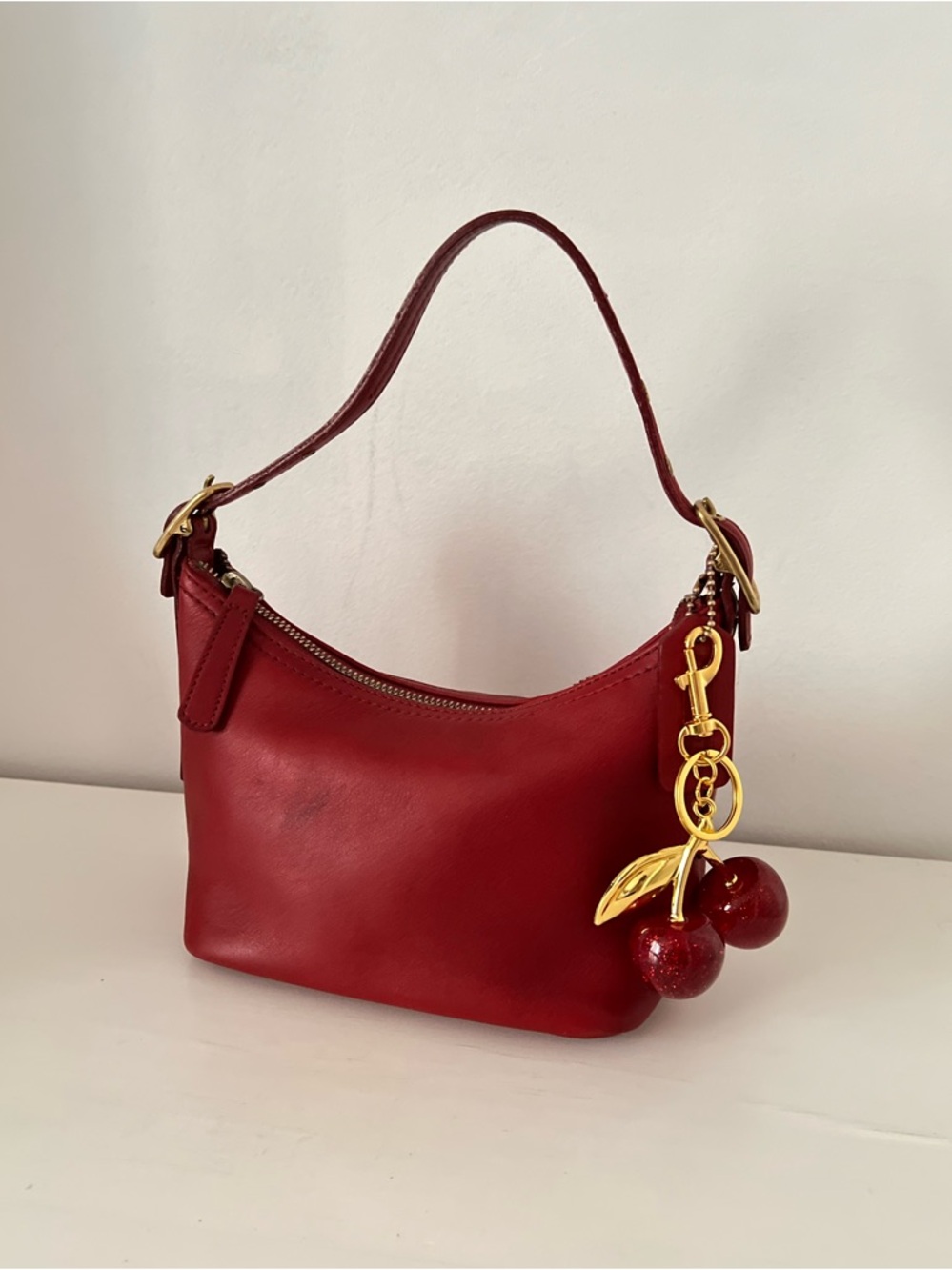 Red Coach Bag